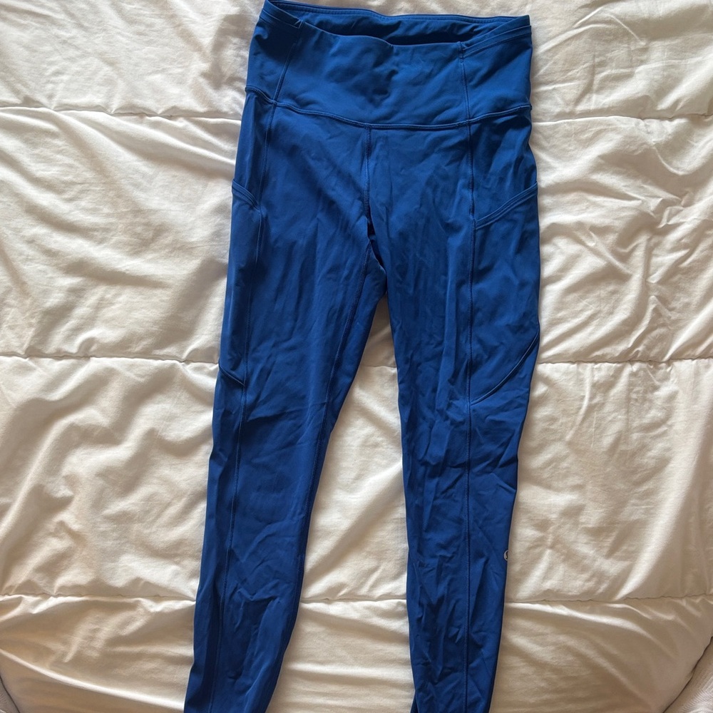Lululemon Electric Blue Leggings size 8